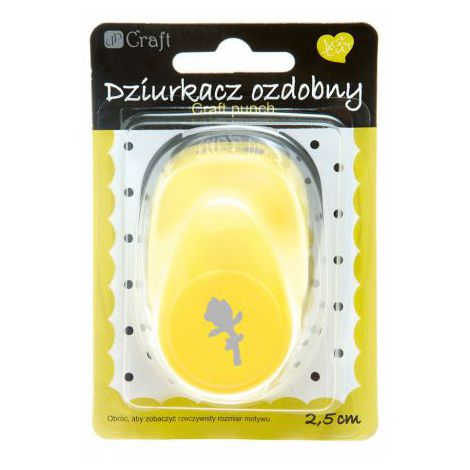 Dziurkacz ozdobny dpCraft 2,5cm Róża